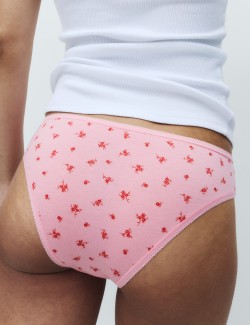 5pk Cotton Lycra™ Brazilian Knickers