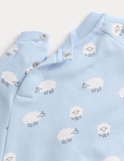 2 Piece Cotton Rich Sheep Outfit (0-3 Years)