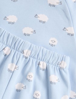 2 Piece Cotton Rich Sheep Outfit (0-3 Years)