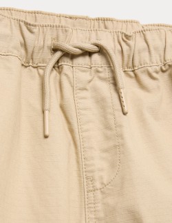 Ripstopové kalhoty z čisté bavlny, 2 ks v balení (6–16 let)