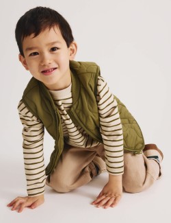 Proužkovaný top ze 100% bavlny (2–8 let)