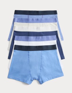 Trenýrky s vysokým podílem bavlny (5–16 let), sada 5 ks