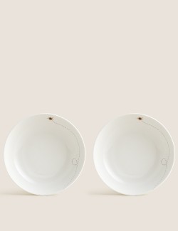 Set of 2 Bumblebee Pasta Bowls