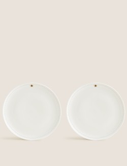 Set of 2 Bumblebee Dinner Plates