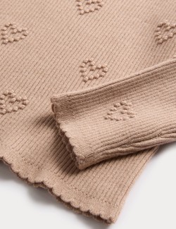 Heart Knitted Top (2-8 Yrs)