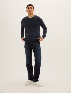 Straight Fit Stretch Jeans