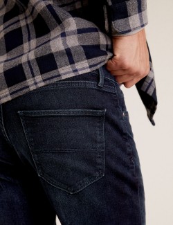 Straight Fit Stretch Jeans