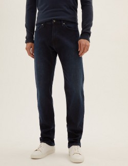 Straight Fit Stretch Jeans