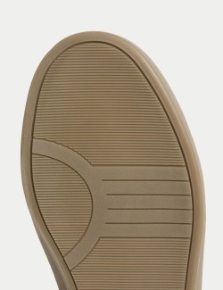 Suede Lace-Up Trainers