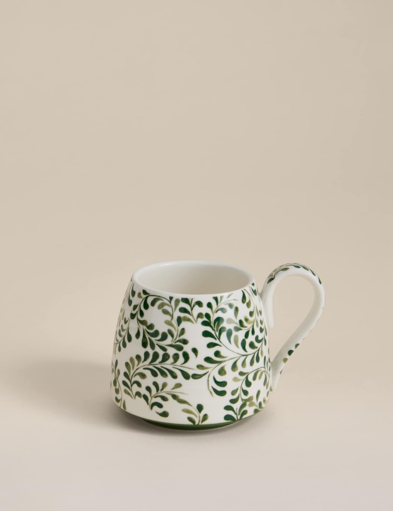 Floral Tapered Mug