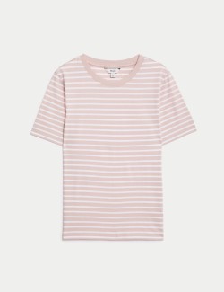 Pure Cotton Striped Everyday Fit T-Shirt