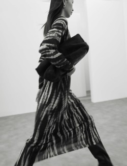 Chifon Printed Midaxi Column Dress