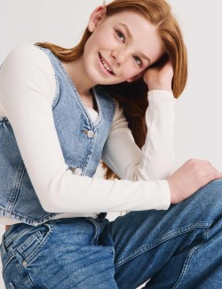 Džínová vesta (6–16 let)