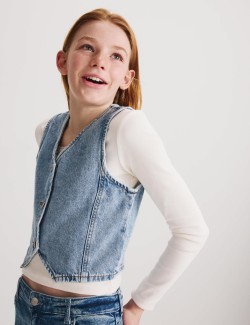 Džínová vesta (6–16 let)