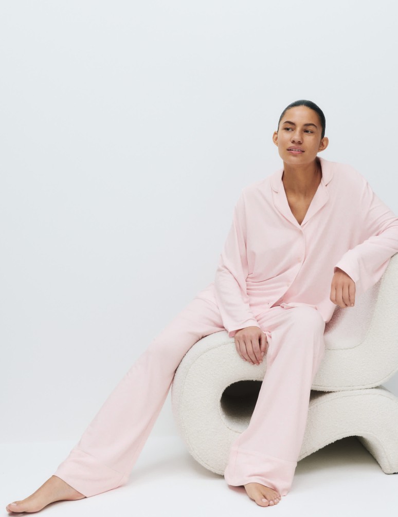 Pyžamová souprava s potiskem a jemným dotekem