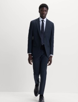 Pruhovaná košile úzkého střihu z čisté bavlny