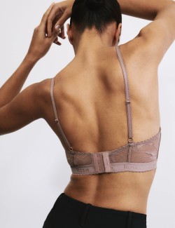 Dlouhá balkonová podprsenka Lacewear s kosticemi (vel. A–E)