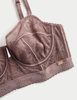 Dlouhá balkonová podprsenka Lacewear s kosticemi (vel. A–E)