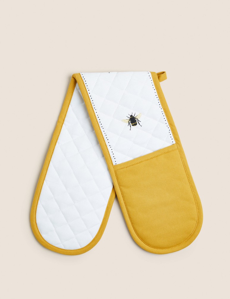 Bee Double Oven Glove