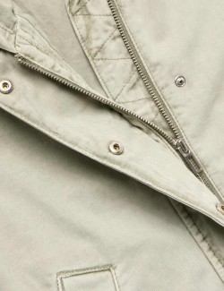 Parka s kapucí, z čisté bavlny (6–16 let)