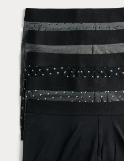 5pk Supima® Cotton Modal Geo Hipsters