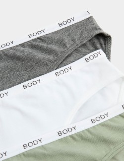 4pk Supima Cotton Rich High Leg Knickers