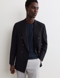 Extra Fine Merino Wool Crew Neck Jumper with Silk