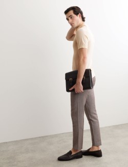 Pletená polokošile s vysokým podílem vlny merino a příměsí hedvábí