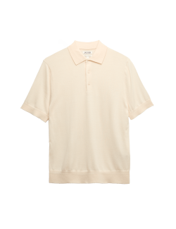 Pletená polokošile s vysokým podílem vlny merino a příměsí hedvábí