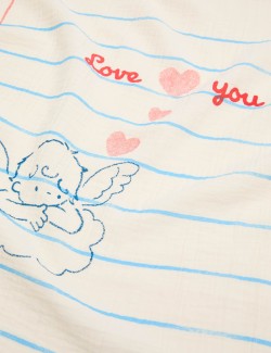 3 Pack Pure Cotton Patterned Muslins