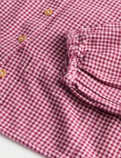 2pc Pure Cotton Checked Top & Bottom Outfit (2-8 Yrs)