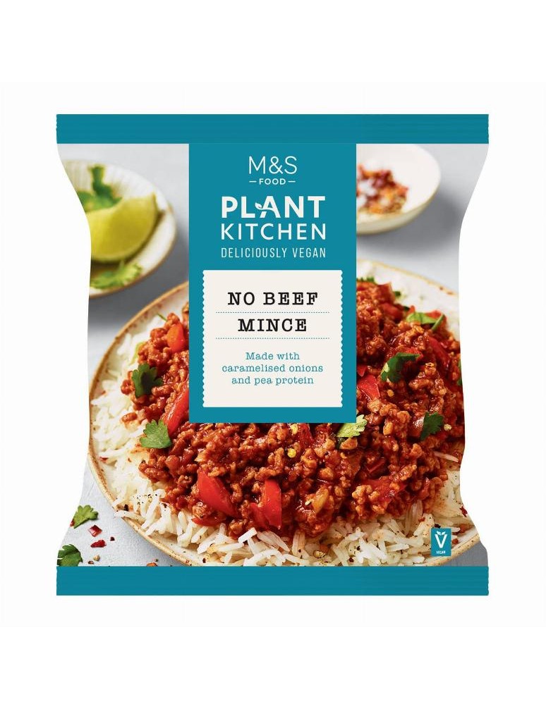 Rostlinná mletá směs na bázi hrachové bílkoviny s karamelizovanou cibulí