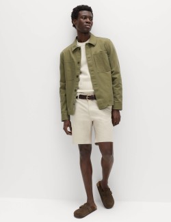 Strečové chino šortky, normální střih