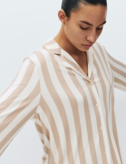 Soft Touch Printed Revere Pyjama Set