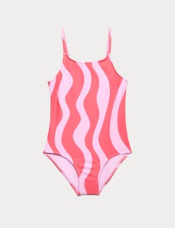 Wavey Stripe Swimsuit (6-16 Yrs)