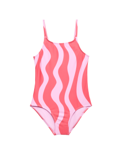 Wavey Stripe Swimsuit (6-16 Yrs)