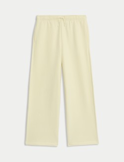 Wide Leg Cotton Rich Joggers (2-16 Yrs)