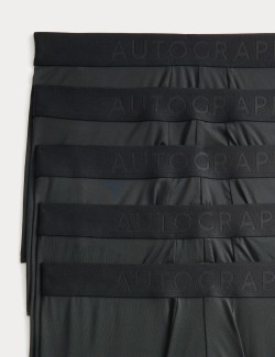 Proužkované bokové trenýrky Microskin, sada 3 ks