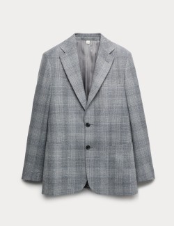 Tailored Fit Italian Pure Wool Blazer