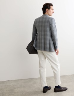 Tailored Fit Italian Pure Wool Blazer