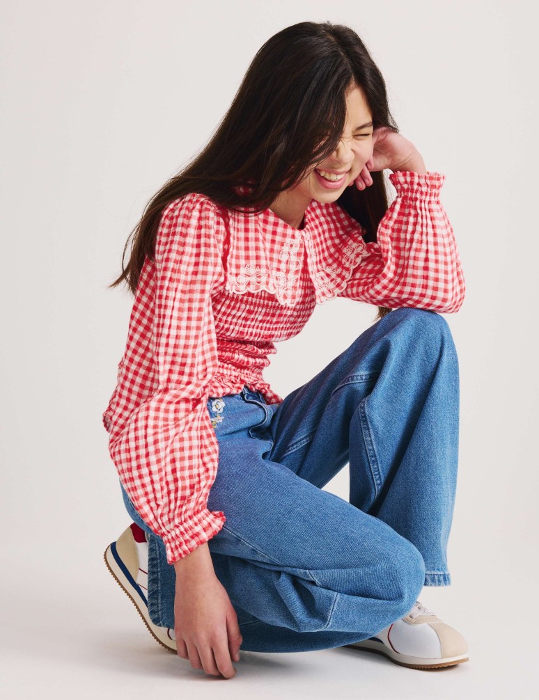 Halenka z čisté bavlny (6–16 let)