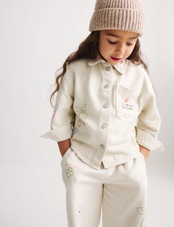 Vyšívané džínová bunda (1–8 let)