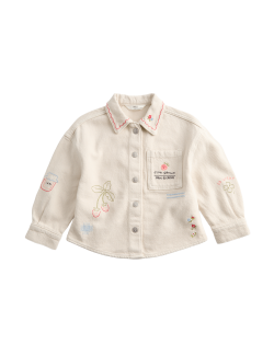 Vyšívané džínová bunda (1–8 let)