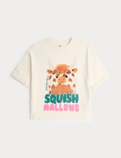 Tričko z čisté bavlny s motivem Squishmallows™ (2–10 let)