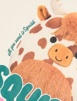 Tričko z čisté bavlny s motivem Squishmallows™ (2–10 let)