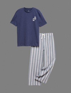 Pure Cotton Rise and Shine Pyjamas (3-16 Years)