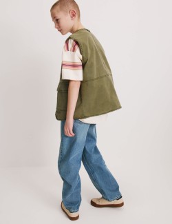 Cotton Rich Fisherman Utility Gilet (6-16 Years)