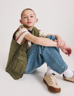 Cotton Rich Fisherman Utility Gilet (6-16 Years)