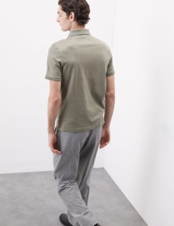 Slim Fit Premium Cotton Polo Shirt