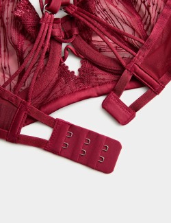 Florence Embroidery Longline Balcony Bra (A-E)